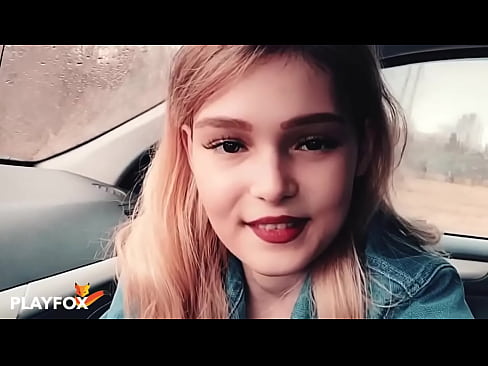 ❤️ Sexy babe cikin farin ciki yana tsotse katin rangwame ️  a mu